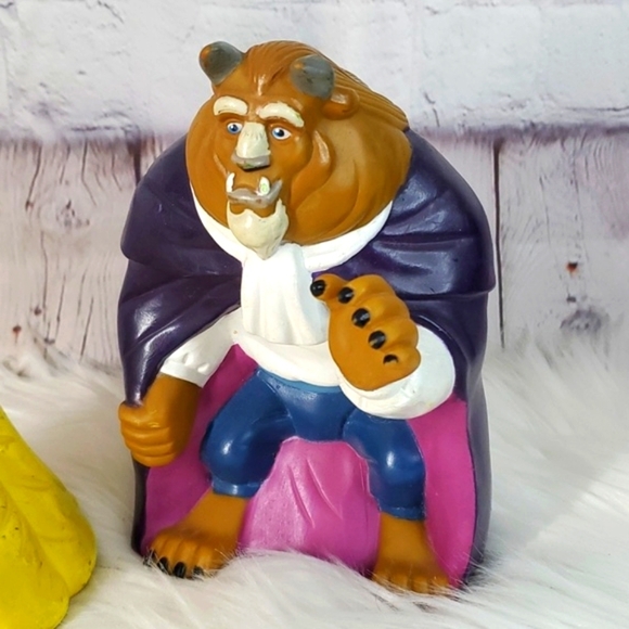 VTG Disney Princess Belle Beauty and The Beast Hand Puppet Figure Pizza Hut 1992 - Picture 4 of 17